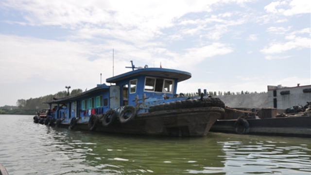 萬噸拖船浩蕩而來，商水港時隔半個世紀(jì)又通航